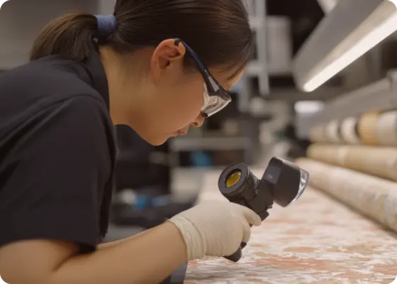 Verificación con muestras